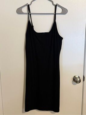 Old Navy Black Slip Dress with Spaghetti Straps
